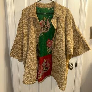 Kantha Open Jacket